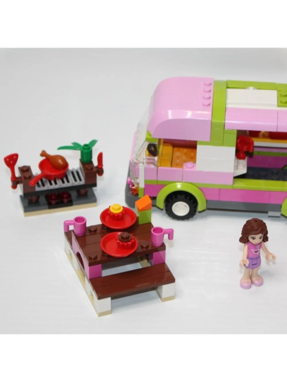 Lego Friends Adventure Camper Complete Set 3184 with Instructions but NO Box